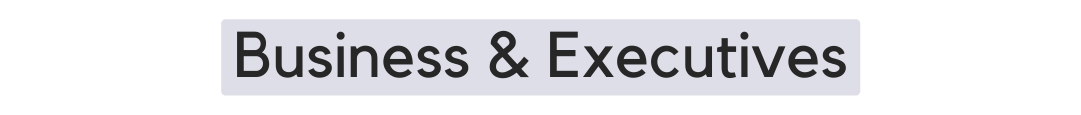 Business Executives